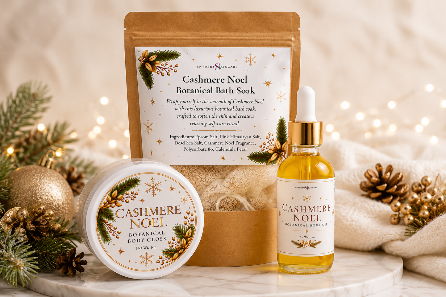 Cashmere Noel Deluxe Self-Care Bundle
