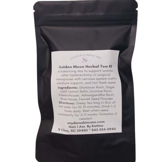 Golden Moon Herbal Tea – Surgical Menopause Edition