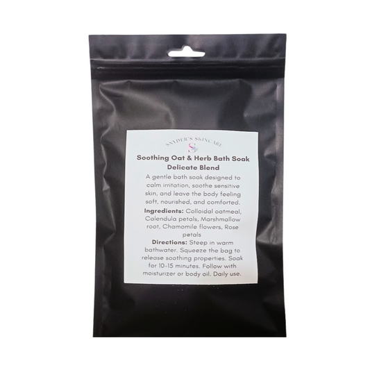 Soothing Oat & Herb Bath Soak – Delicate Blend