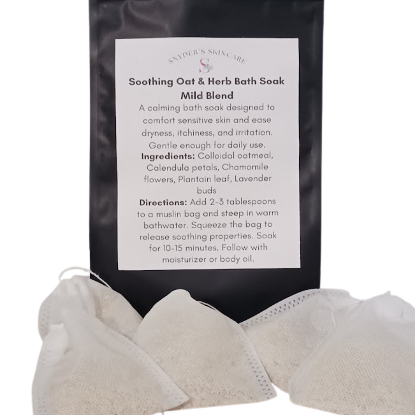 Soothing Oat & Herb Bath Soak - Mild Blend