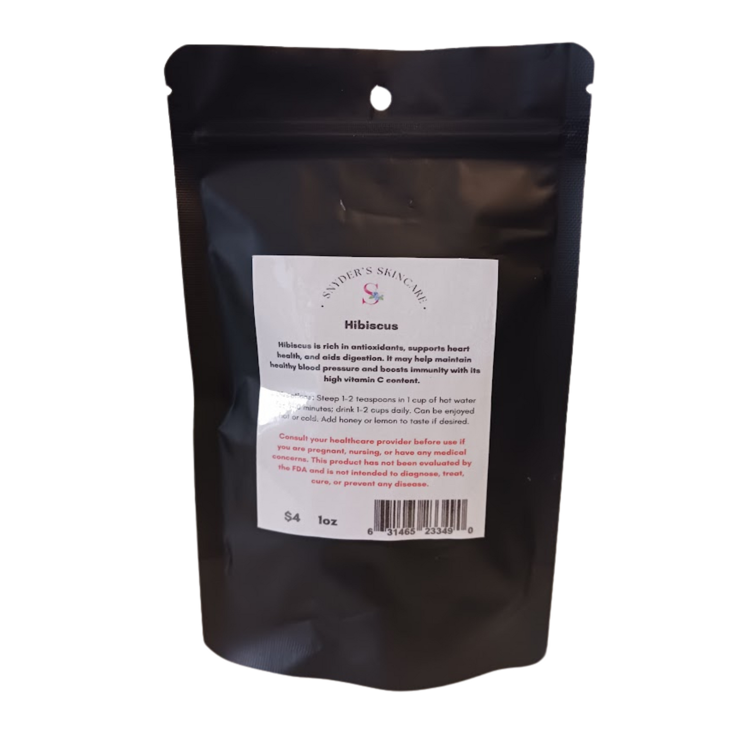 Té de flores de hibisco
