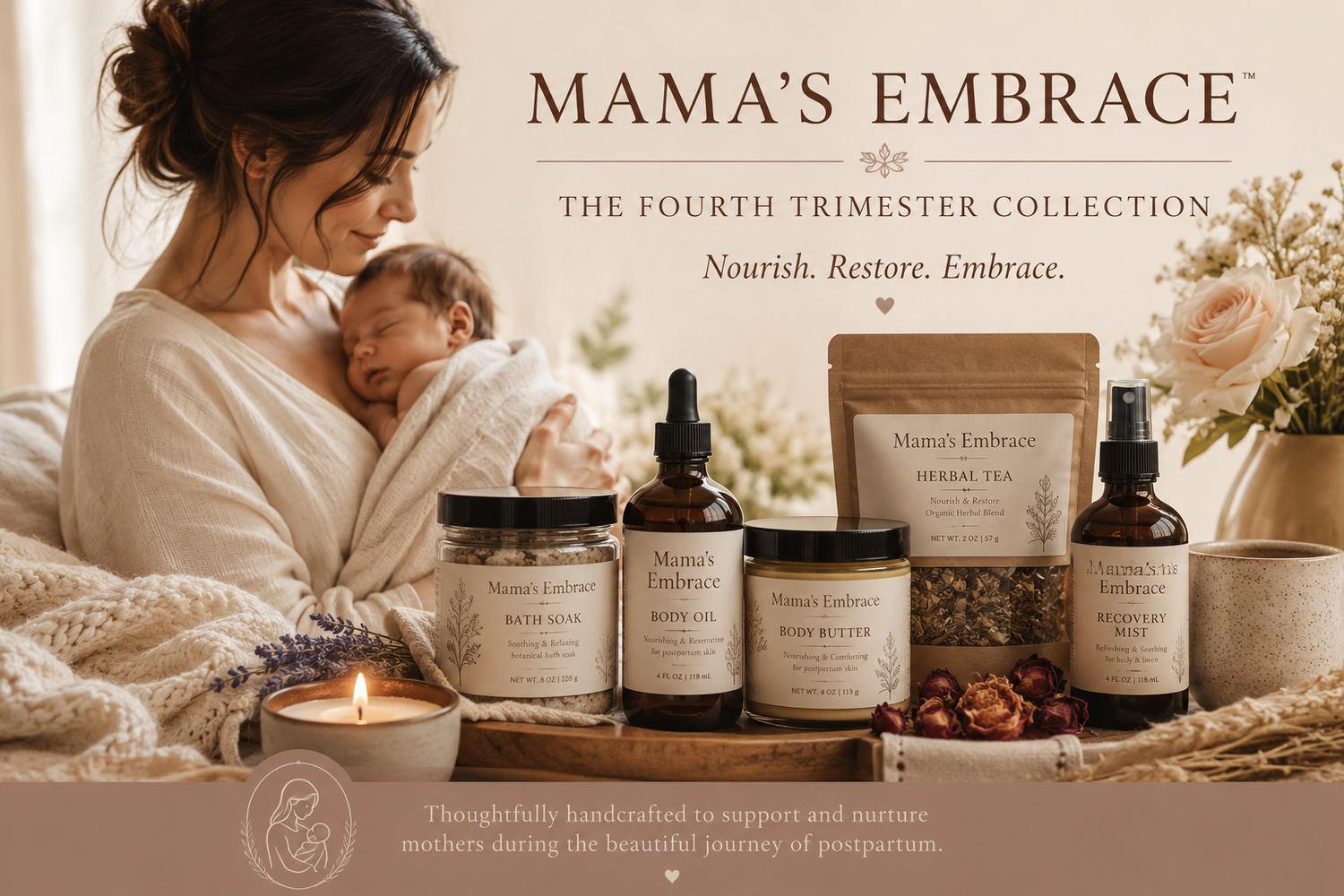 Mama's Embrace™ | The Fourth Trimester Collection