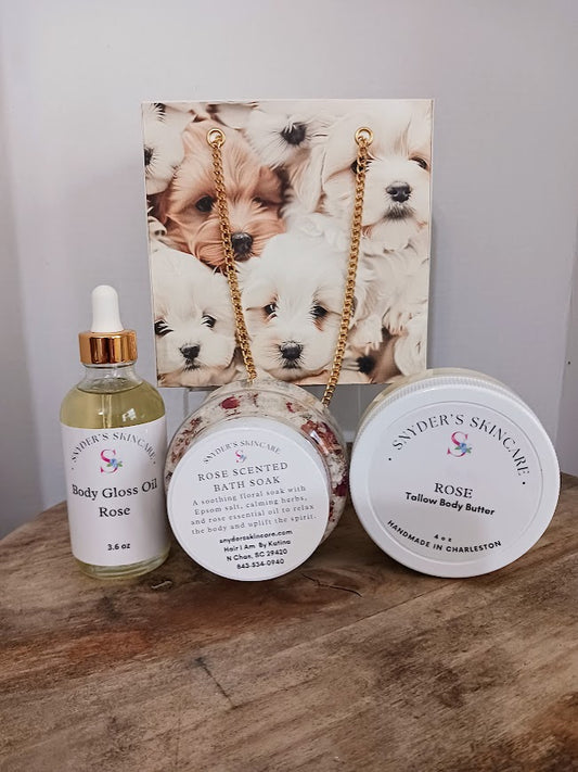 Rose Glow Self-Care Gift Set