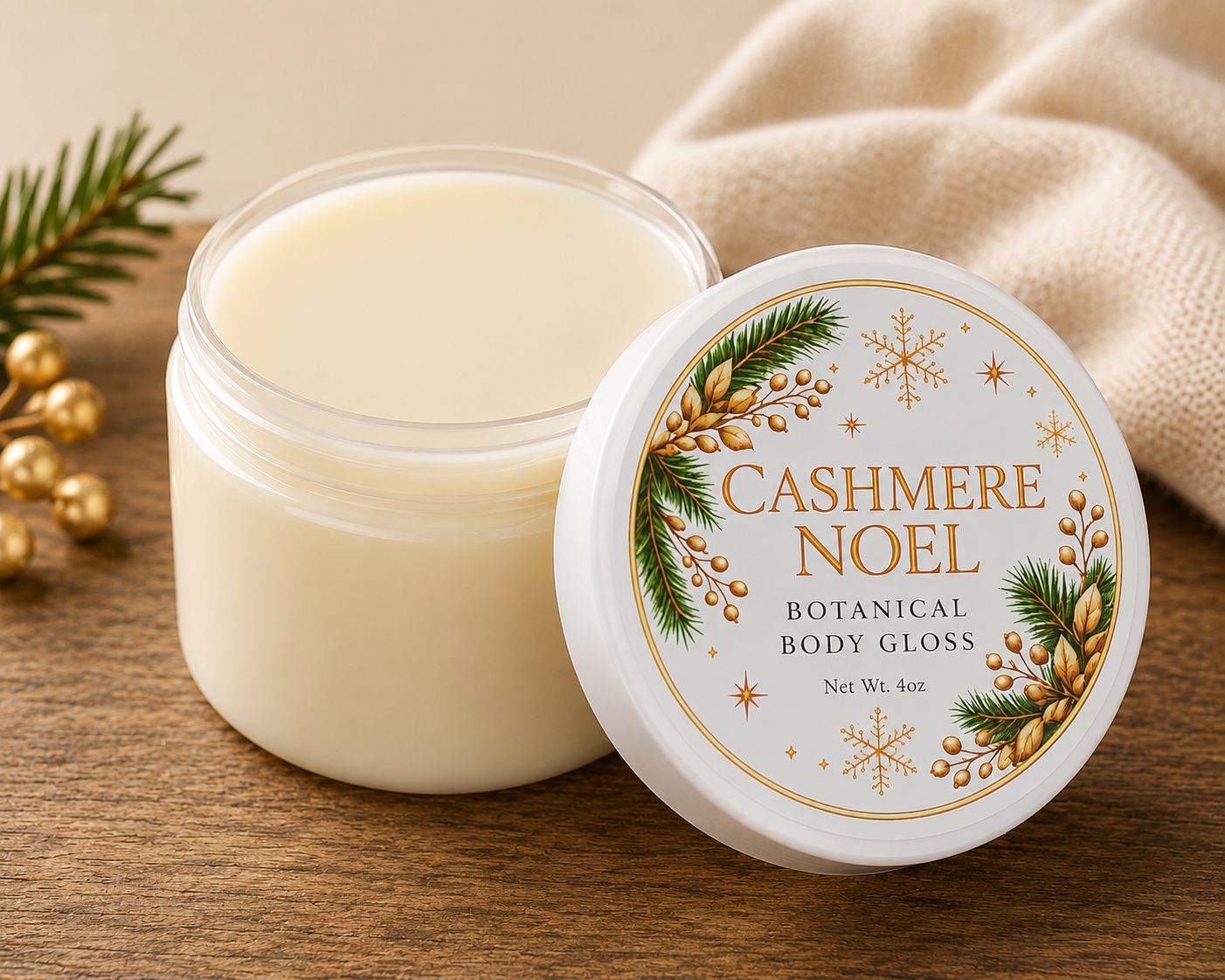 Cashmere Noel Body Gloss