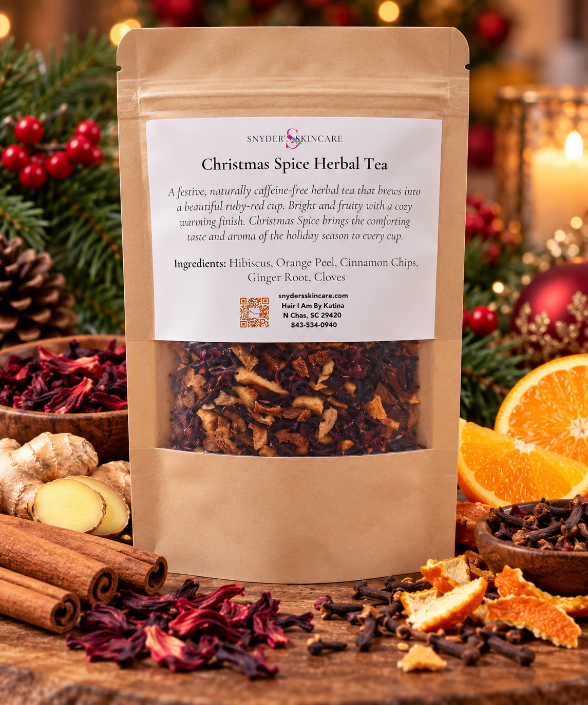 Christmas Spice Herbal Tea