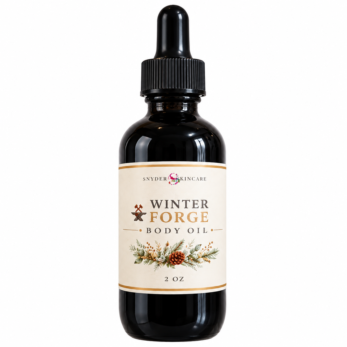 Winter Forge Botanical Body Oil – Men’s Holiday Edition