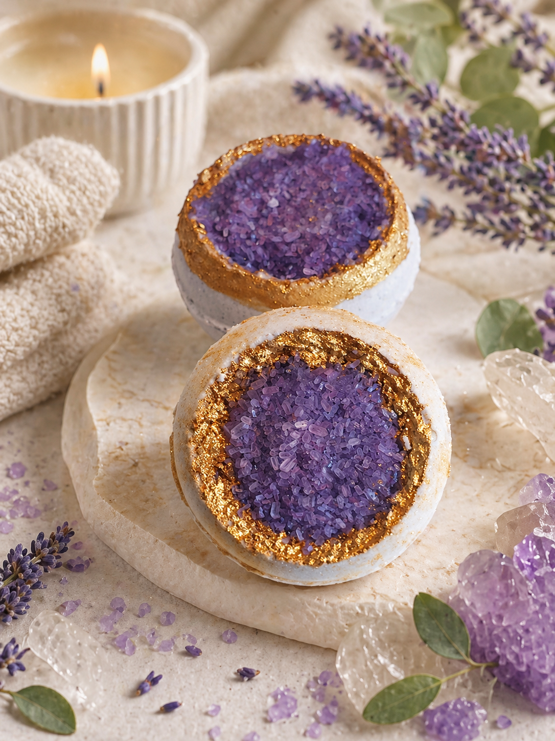 Amethyst Aura Bath Bomb