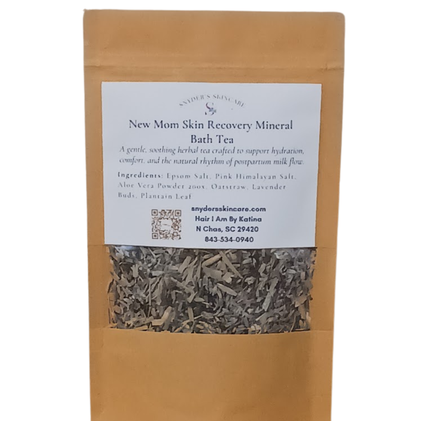 New Mom Skin Recovery Mineral Bath Tea