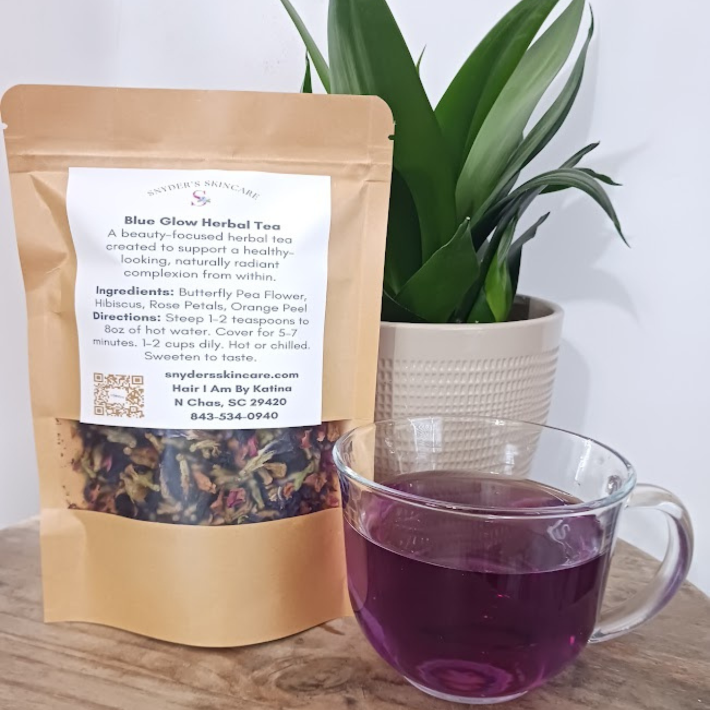 Blue Glow Herbal Tea