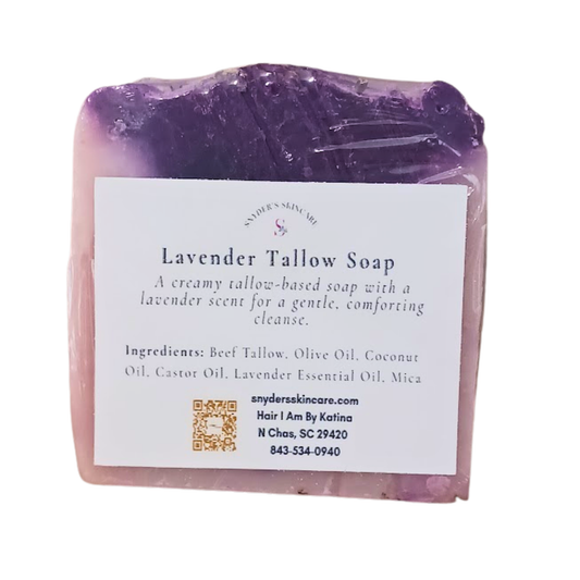 Lavender Scent Tallow Soap