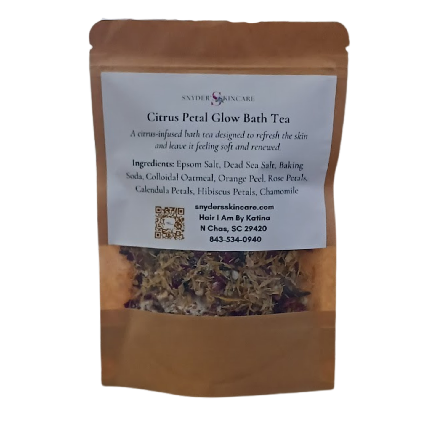 Citrus Petal Glow Bath Tea