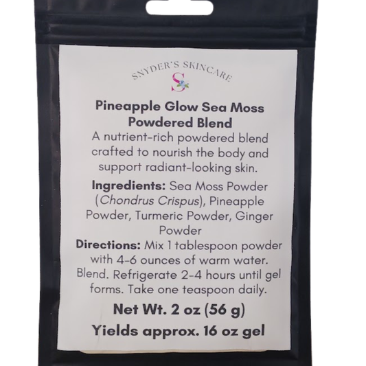 Pineapple Glow Sea Moss Powdered Blend