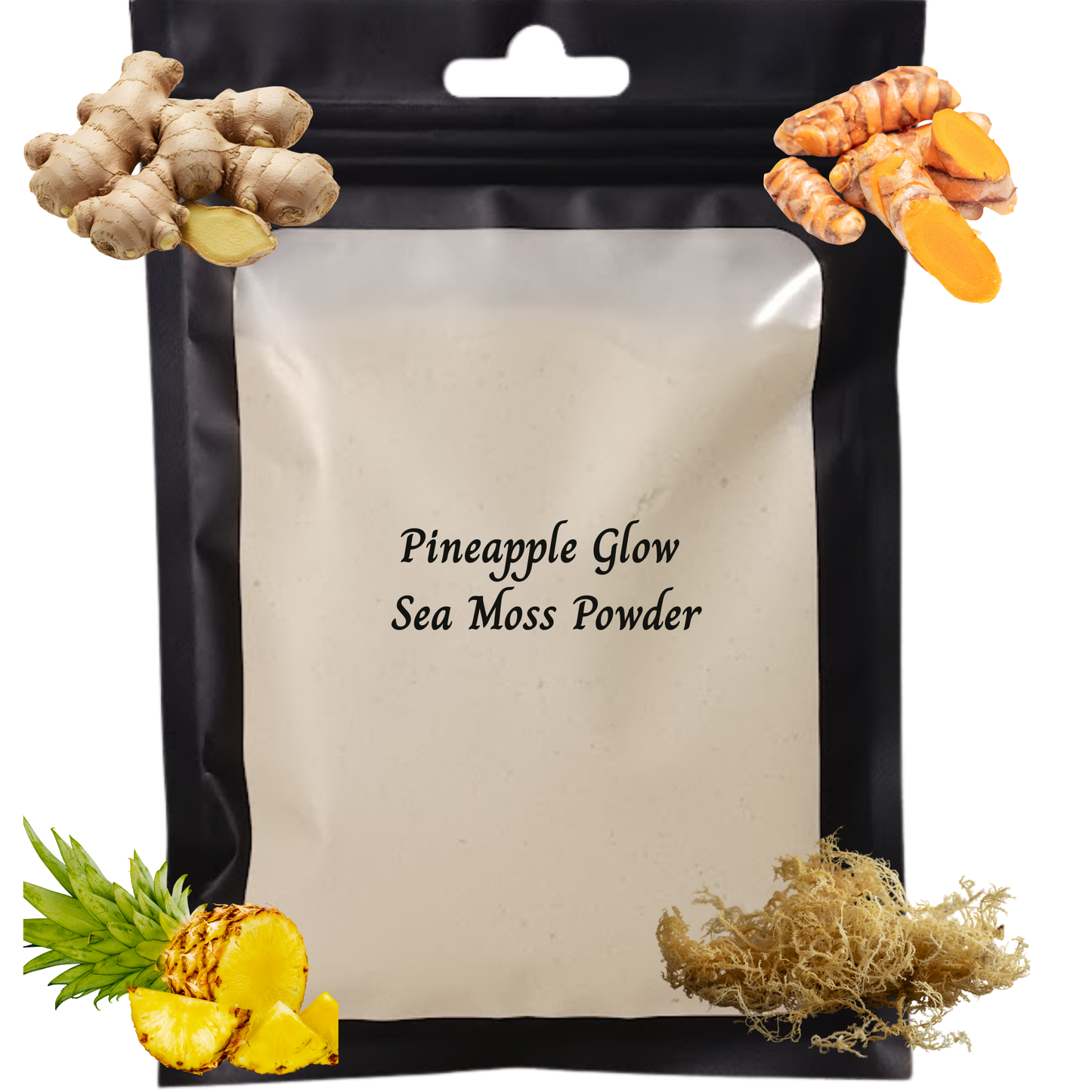 Pineapple Glow Sea Moss Powdered Blend