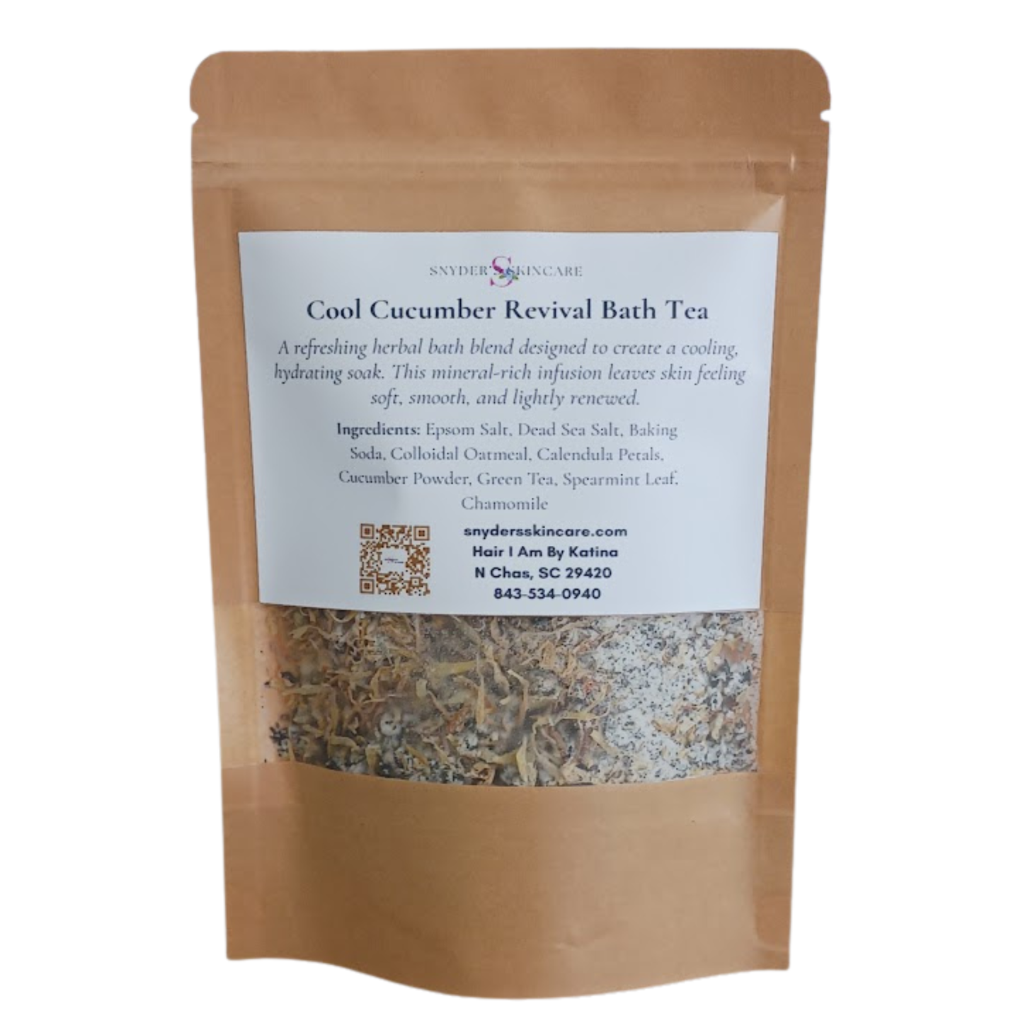 Cool Cucumber Revival Bath Tea