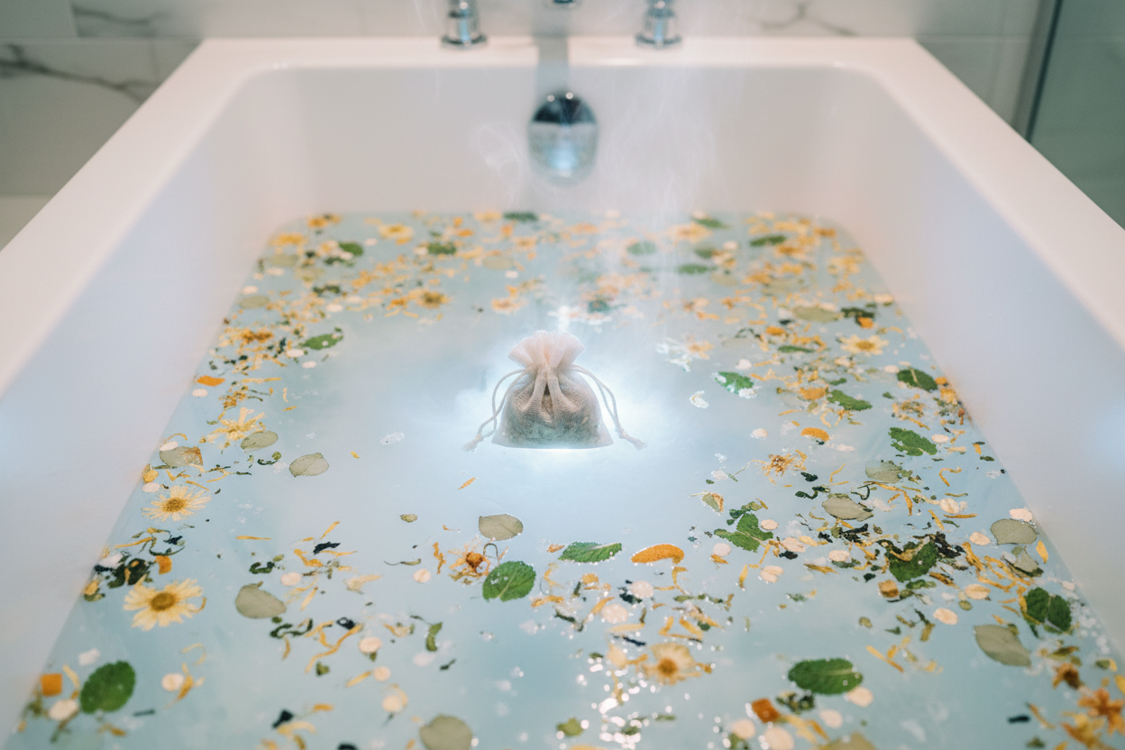 Arctic Bloom Bath Tea - Botanical Bath Water